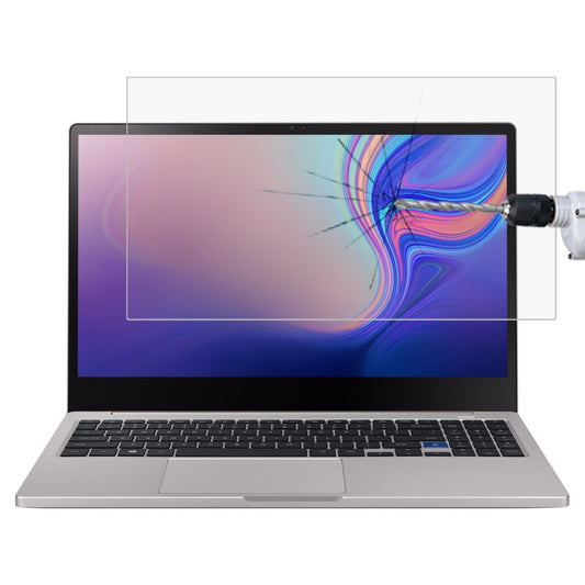 Laptop Screen HD Tempered Glass Protective Film For Samsung Galaxy NP750XBE-X06CN 15.6 inch - Screen Protection Film by buy2fix | Online Shopping UK | buy2fix