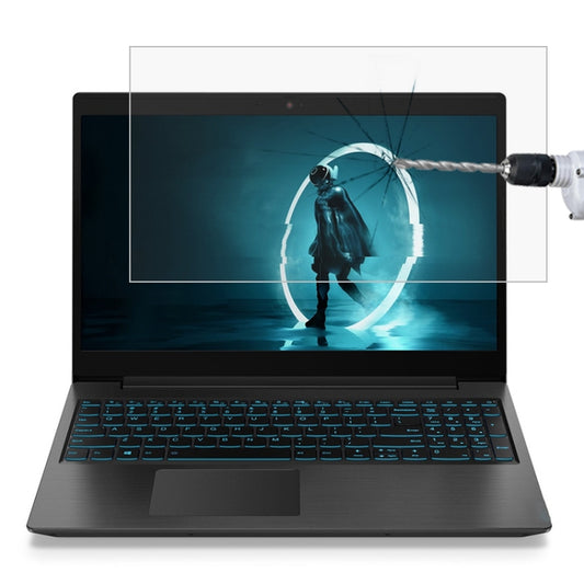 Laptop Screen HD Tempered Glass Protective Film For Lenovo IdeaPad L340-15 15.6 inch - Screen Protection Film by buy2fix | Online Shopping UK | buy2fix