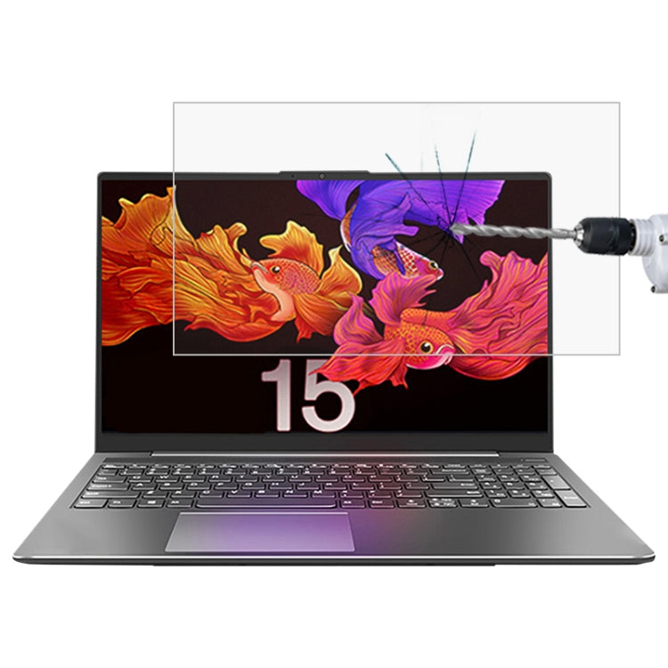 Laptop Screen HD Tempered Glass Protective Film For Lenovo Xiaoxin 15 2020 15.6 inch - Screen Protection Film by buy2fix | Online Shopping UK | buy2fix