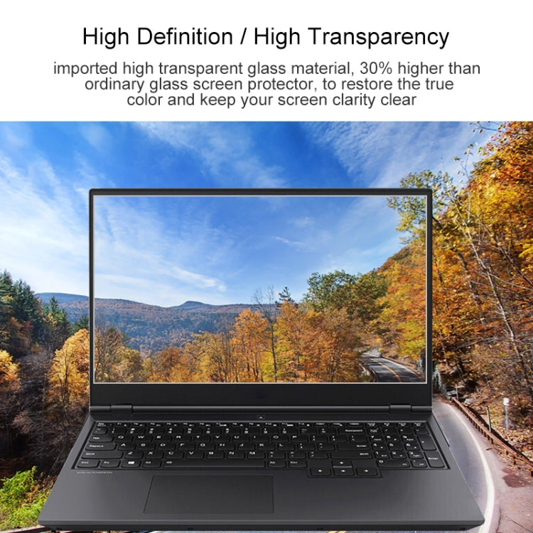 Laptop Screen HD Tempered Glass Protective Film For Lenovo R7000P 2021 15.6 inch - Screen Protection Film by buy2fix | Online Shopping UK | buy2fix