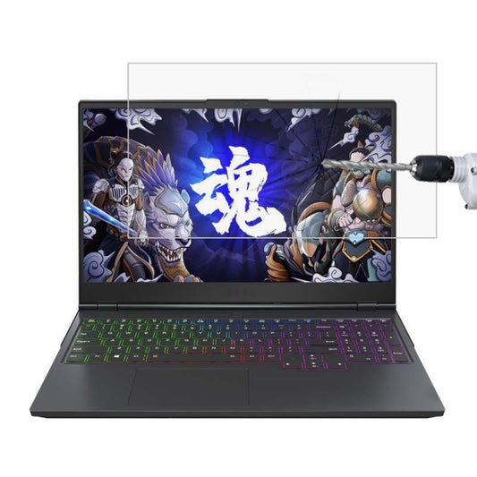 Laptop Screen HD Tempered Glass Protective Film For Lenovo Y9000K 2020 15.6 inch - Screen Protection Film by buy2fix | Online Shopping UK | buy2fix