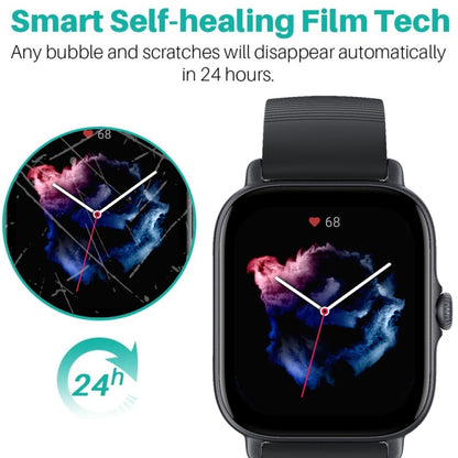 Curved 3D Composite Material Soft Film Screen Protector For Amazfit GTS 3 - Screen Protector by ENKAY | Online Shopping UK | buy2fix