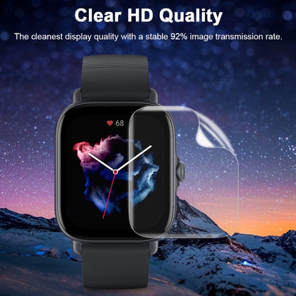 Curved 3D Composite Material Soft Film Screen Protector For Amazfit GTS 3 - Screen Protector by ENKAY | Online Shopping UK | buy2fix