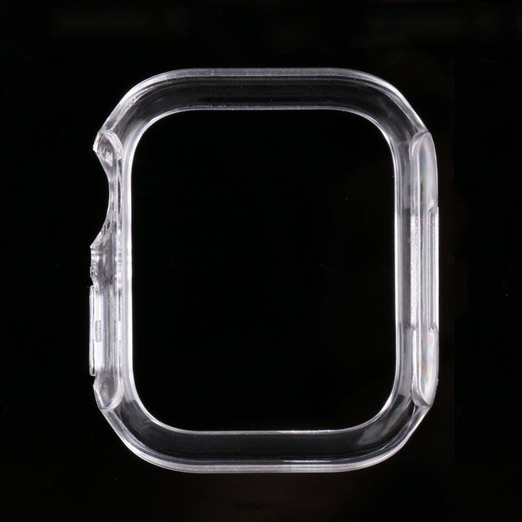 Shockproof PC Hollow Protective Case For Apple Watch Series 9 / 8 / 7 45mm(Transparent) by buy2fix