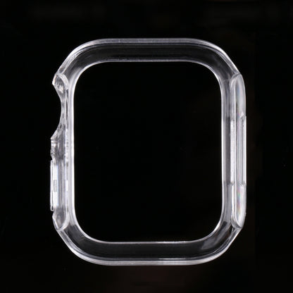 Shockproof PC Hollow Protective Case For Apple Watch Series 9 / 8 / 7 45mm(Transparent) by buy2fix