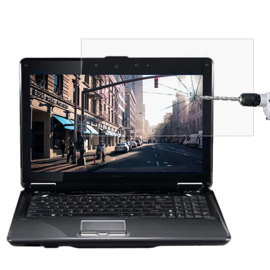 9H Laptop Tempered Glass Screen Protective Film For Asus N61W66Vn 16 inch - Screen Protection Film by buy2fix | Online Shopping UK | buy2fix