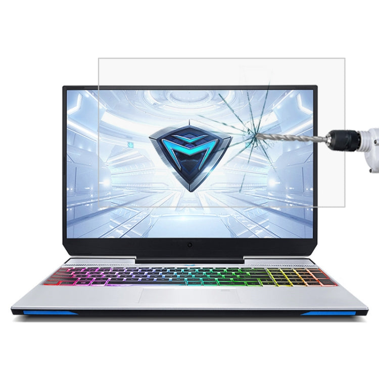 For MACHENIKE F117 15.6 inch Laptop Screen HD Tempered Glass Protective Film - Screen Protection Film by buy2fix | Online Shopping UK | buy2fix