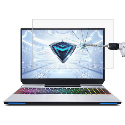 For MACHENIKE F117 15.6 inch Laptop Screen HD Tempered Glass Protective Film - Screen Protection Film by buy2fix | Online Shopping UK | buy2fix