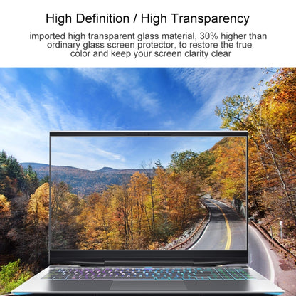 For MACHENIKE F117 15.6 inch Laptop Screen HD Tempered Glass Protective Film - Screen Protection Film by buy2fix | Online Shopping UK | buy2fix