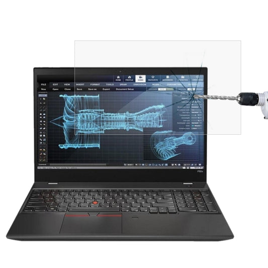Laptop Screen HD Tempered Glass Protective Film For ThinkPad P52s 15.6 inch - Screen Protection Film by buy2fix | Online Shopping UK | buy2fix