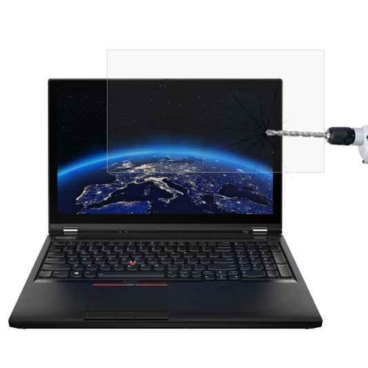 Laptop Screen HD Tempered Glass Protective Film For ThinkPad P53 15.6 inch - Screen Protection Film by buy2fix | Online Shopping UK | buy2fix