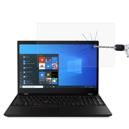Laptop Screen HD Tempered Glass Protective Film For ThinkPad T590 15.6 inch - Screen Protection Film by buy2fix | Online Shopping UK | buy2fix