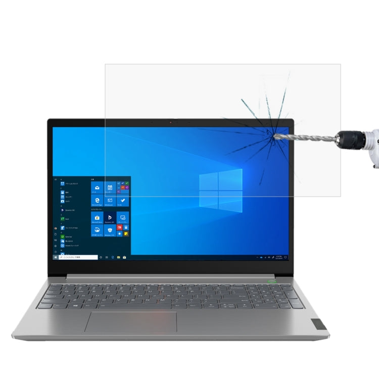 Laptop Screen HD Tempered Glass Protective Film For ThinkPad ThinkBook 15 15.6 inch - Screen Protection Film by buy2fix | Online Shopping UK | buy2fix