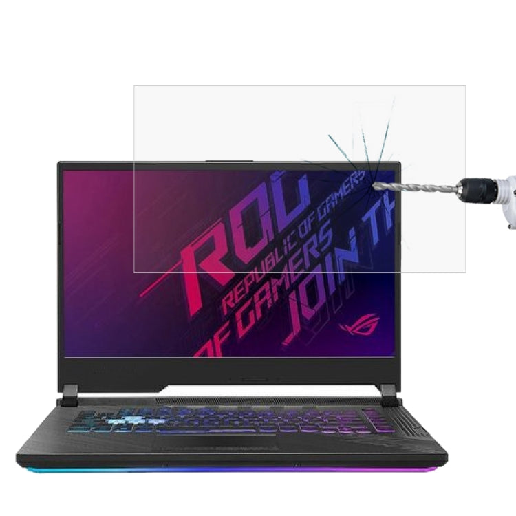 Laptop Screen HD Tempered Glass Protective Film For Asus ProArt G15 15.6 inch - Screen Protection Film by buy2fix | Online Shopping UK | buy2fix