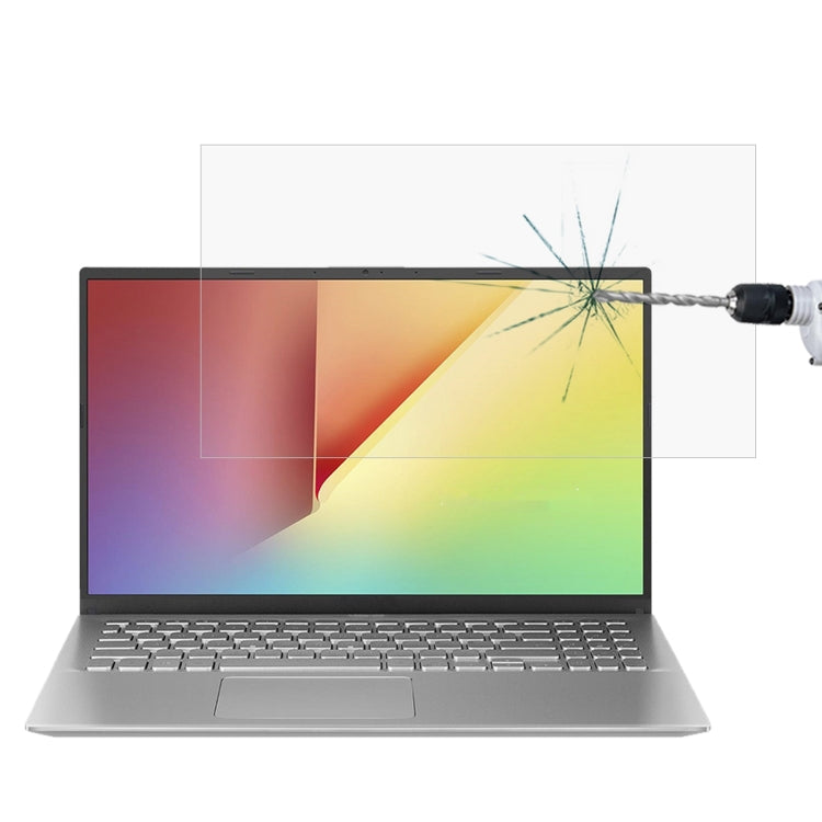 Laptop Screen HD Tempered Glass Protective Film For Asus PX574FB8265 15.6 inch - Screen Protection Film by buy2fix | Online Shopping UK | buy2fix