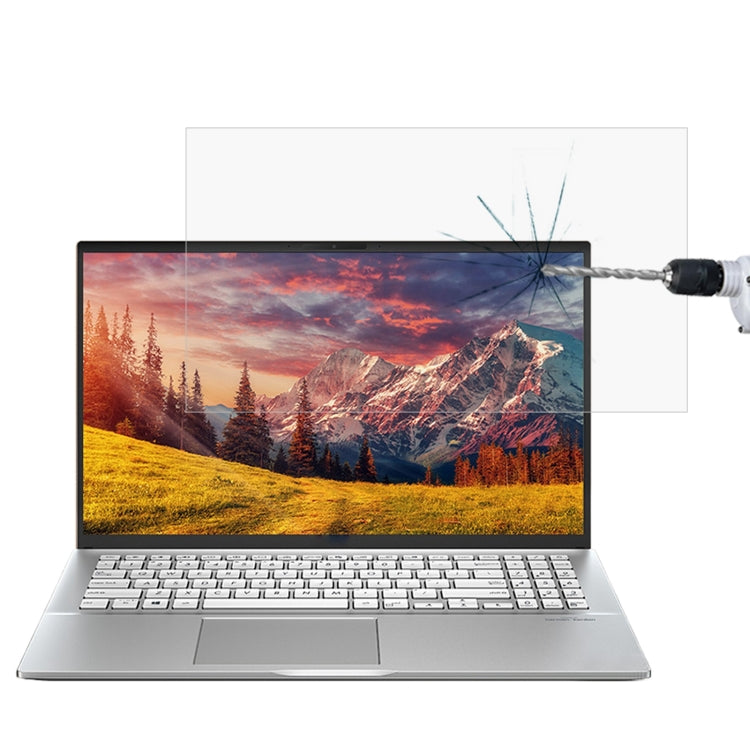 Laptop Screen HD Tempered Glass Protective Film For Asus VivoBook15s X 15.6 inch - Screen Protection Film by buy2fix | Online Shopping UK | buy2fix
