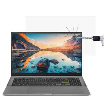 Laptop Screen HD Tempered Glass Protective Film For Asus VivoBook15x 15.6 inch - Screen Protection Film by buy2fix | Online Shopping UK | buy2fix