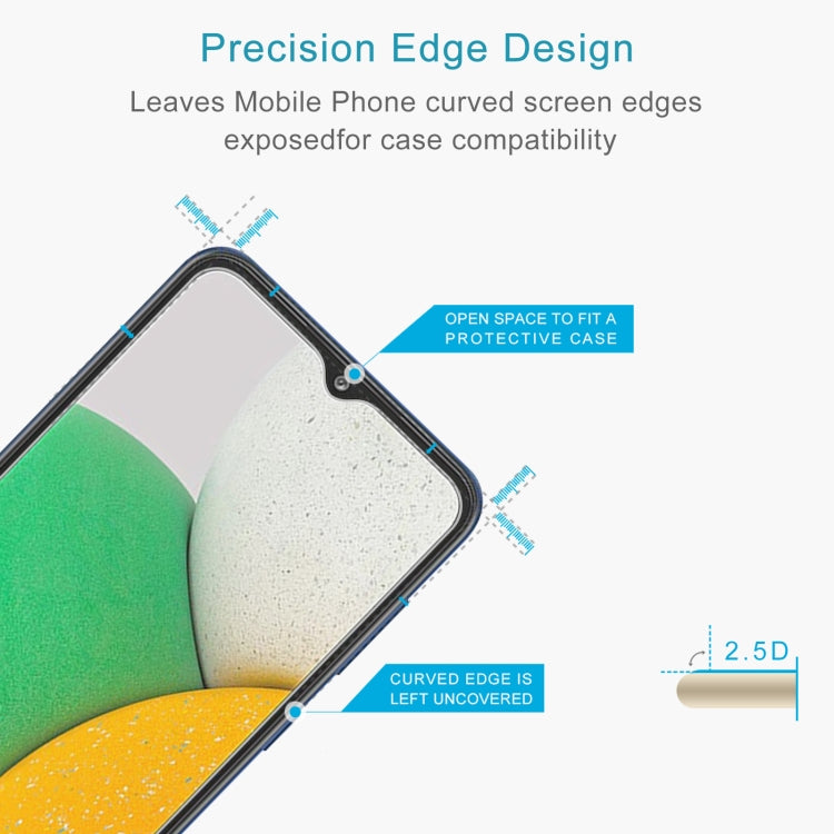 50 PCS 0.26mm 9H 2.5D Tempered Glass Film For Samsung Galaxy A03 / A03 Core - Galaxy Tempered Glass by buy2fix | Online Shopping UK | buy2fix
