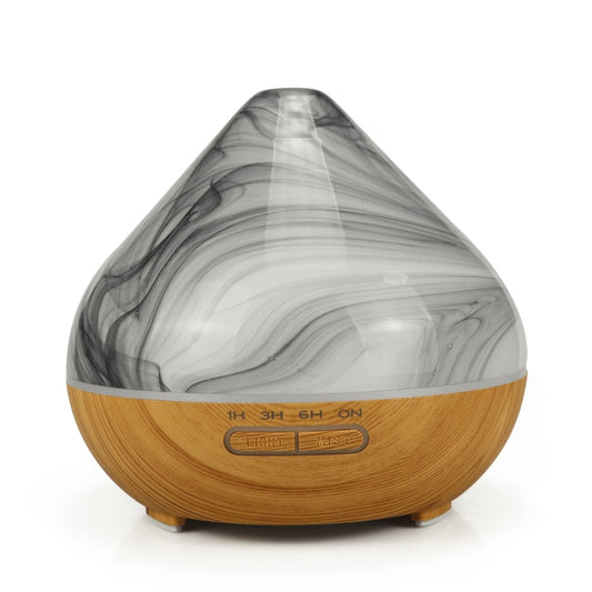 400ml Volcano Shape Humidifier Glass Aromatherapy Machine Automatic Alcohol Sprayer, Plug Specification:AU Plug(Khaki) - Air Purifiers & Accessories by buy2fix | Online Shopping UK | buy2fix