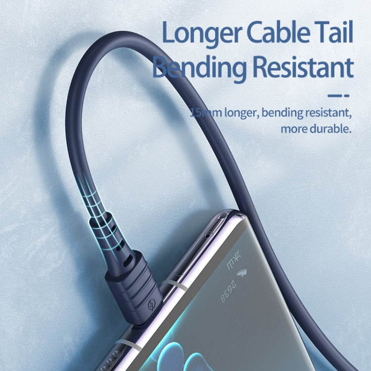 REMAX RC-179a 2.4A Type-C / USB-C High Elastic TPE Fast Charging Data Cable, Length: 1m(White) - USB-C & Type-C Cable by REMAX | Online Shopping UK | buy2fix