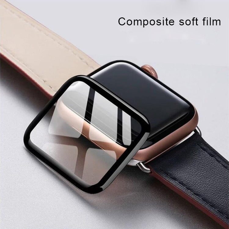 Curved 3D Composite Material Soft Film Screen Protector For Apple Watch Series 6 / 5 / 4 / SE 3 / SE 2 / SE 1 44mm - Screen Protector by buy2fix | Online Shopping UK | buy2fix