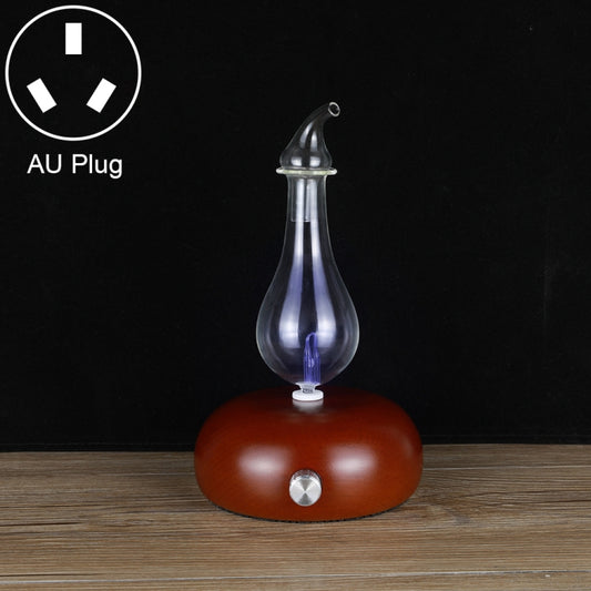 Wood Essential Oil Diffuser Aromatherapy Machine Automatic Alcohol Sprayer, Plug Specification:AU Plug(Dark Brown) - Air Purifiers & Accessories by buy2fix | Online Shopping UK | buy2fix