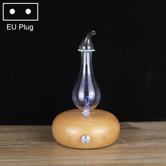 Wood Essential Oil Diffuser Aromatherapy Machine Automatic Alcohol Sprayer, Plug Specification:EU Plug(Light Brown) - Air Purifiers & Accessories by buy2fix | Online Shopping UK | buy2fix
