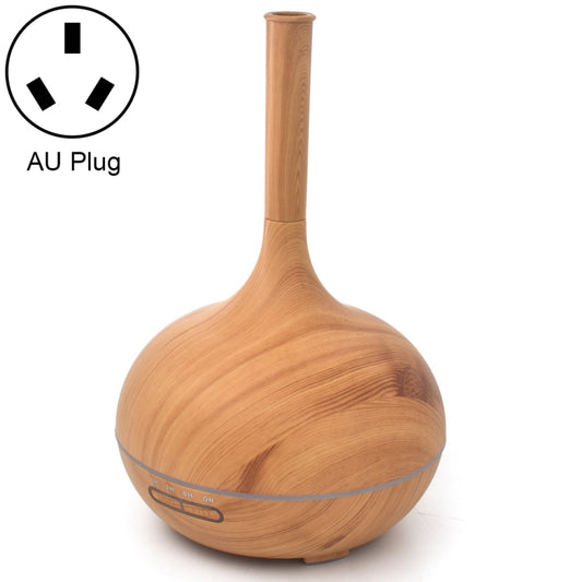 Creative Fragrance Machine Pointed Mouth Humidifier Automatic Alcohol Sprayer with Colorful LED Light, Plug Specification:AU Plug(Light Brown) - Air Purifiers & Accessories by buy2fix | Online Shopping UK | buy2fix