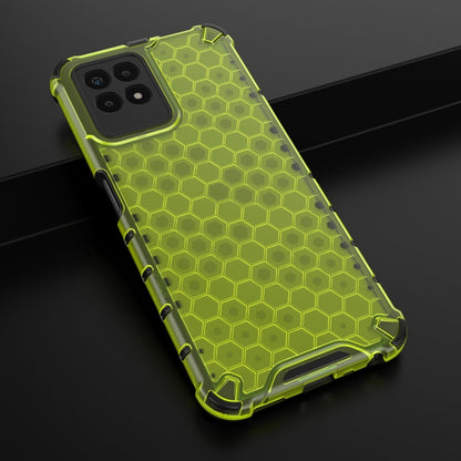 For OPPO Realme 8i Shockproof Honeycomb PC + TPU Phone Case(Green) - Realme Cases by buy2fix | Online Shopping UK | buy2fix