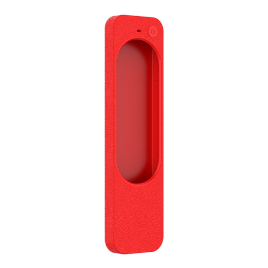 Silicone Protective Case Cover For Apple TV 4K 4th Siri Remote Controller(Red) - Remote Control Covers by buy2fix | Online Shopping UK | buy2fix