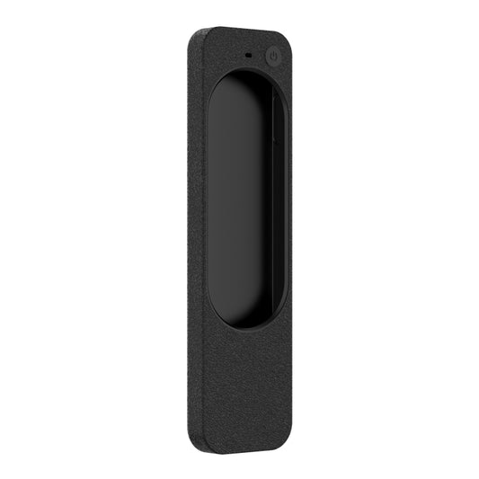 Silicone Protective Case Cover For Apple TV 4K 4th Siri Remote Controller(Black) - Remote Control Covers by buy2fix | Online Shopping UK | buy2fix