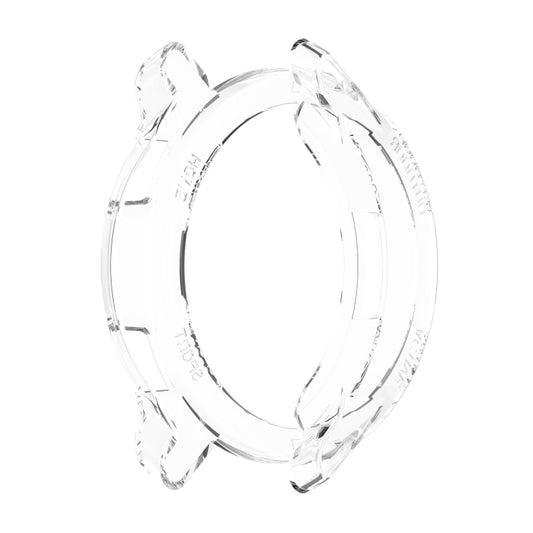 For Xiaomi Watch Color 2 Half Coverage Hollowed TPU Protective Case(Transparent White) - Watch Cases by buy2fix | Online Shopping UK | buy2fix