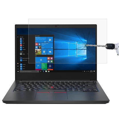 Laptop Screen HD Tempered Glass Protective Film For ThinkPad E14 14 inch 2022 - Screen Protection Film by buy2fix | Online Shopping UK | buy2fix