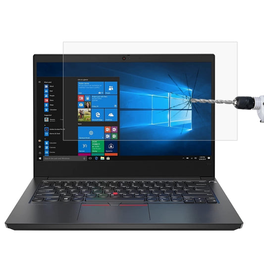 Laptop Screen HD Tempered Glass Protective Film For ThinkPad E14 14 inch 2022 - Screen Protection Film by buy2fix | Online Shopping UK | buy2fix