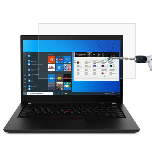 Laptop Screen HD Tempered Glass Protective Film For ThinkPad P14s 14 inch - Screen Protection Film by buy2fix | Online Shopping UK | buy2fix