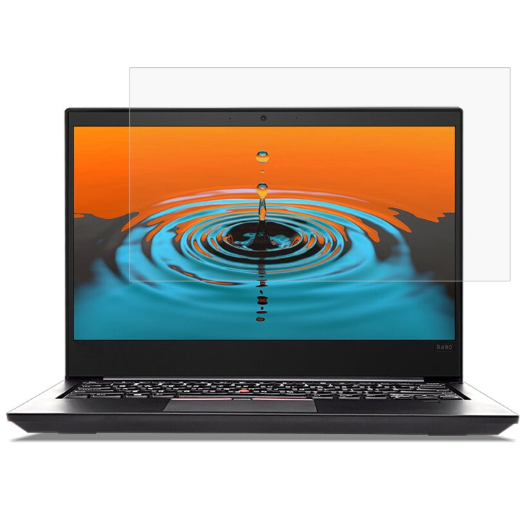 Laptop Screen HD Tempered Glass Protective Film For ThinkPad R490 14 inch - Screen Protection Film by buy2fix | Online Shopping UK | buy2fix