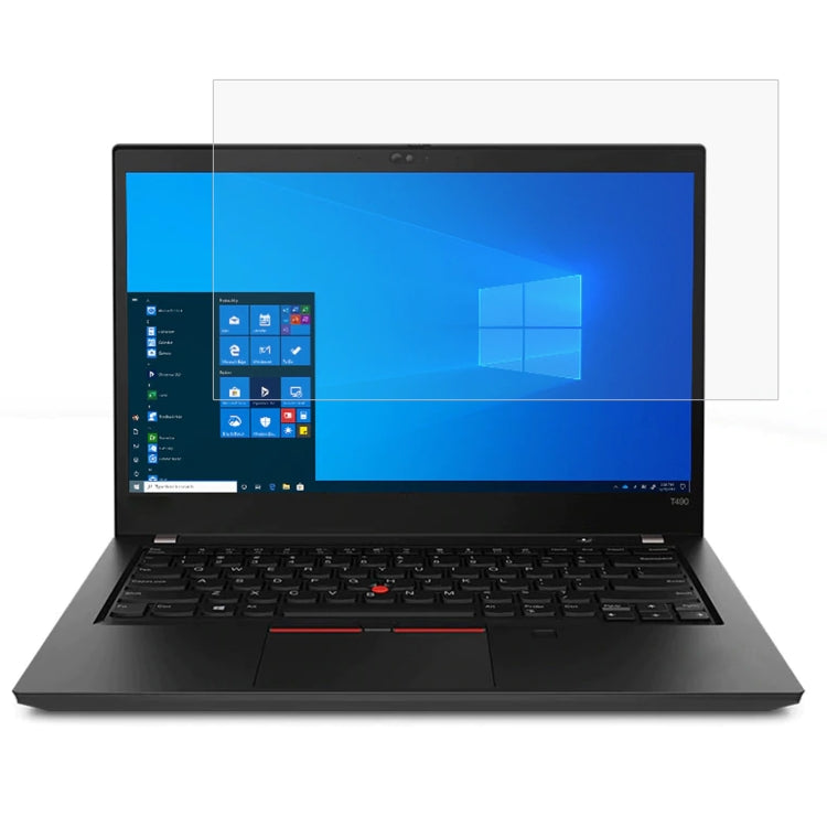 Laptop Screen HD Tempered Glass Protective Film For ThinkPad T490 14 inch - Screen Protection Film by buy2fix | Online Shopping UK | buy2fix