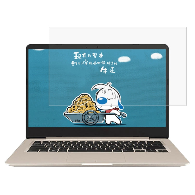 Laptop Screen HD Tempered Glass Protective Film For Asus R421 14 inch - Screen Protection Film by buy2fix | Online Shopping UK | buy2fix