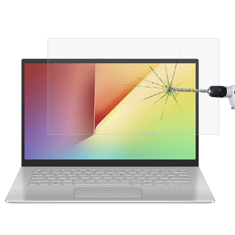 Laptop Screen HD Tempered Glass Protective Film For Asus Y406UA8250 14 inch - Screen Protection Film by buy2fix | Online Shopping UK | buy2fix