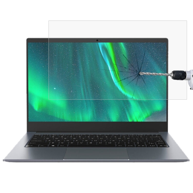 Laptop Screen HD Tempered Glass Protective Film For MECHREVO S1 Pro 14 inch - Screen Protection Film by buy2fix | Online Shopping UK | buy2fix