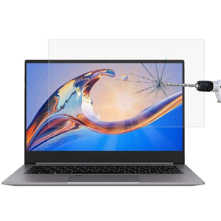Laptop Screen HD Tempered Glass Protective Film For MECHREVO S3 Pro 14 inch - Screen Protection Film by buy2fix | Online Shopping UK | buy2fix