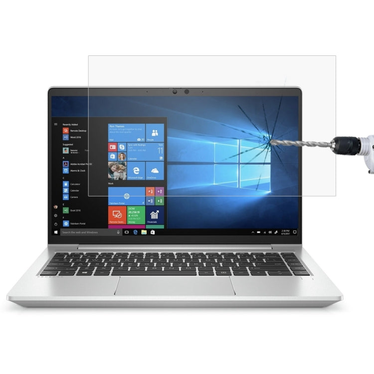 Laptop Screen HD Tempered Glass Protective Film For HP ProBook 440 G8 14 inch - Screen Protection Film by buy2fix | Online Shopping UK | buy2fix