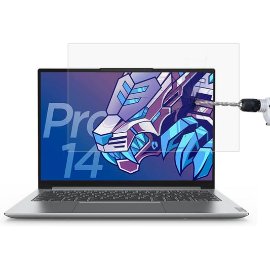 Laptop Screen HD Tempered Glass Protective Film For Lenovo Xiaoxin Pro 14 14 inch - Screen Protection Film by buy2fix | Online Shopping UK | buy2fix