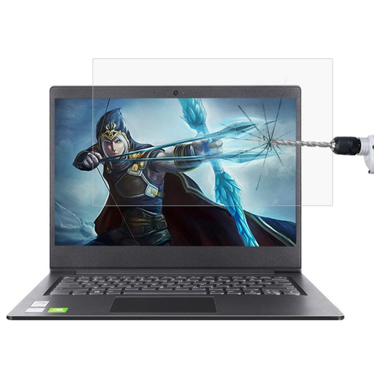 Laptop Screen HD Tempered Glass Protective Film For Lenovo V14 14 inch - Screen Protection Film by buy2fix | Online Shopping UK | buy2fix
