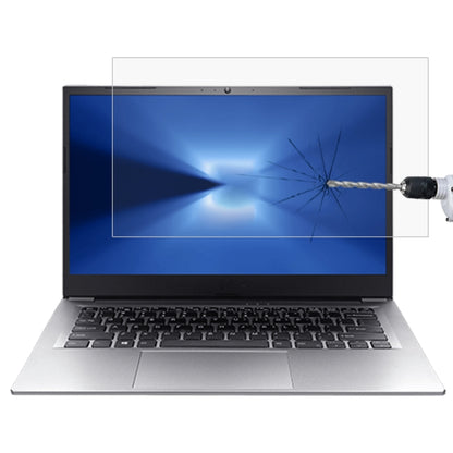 Laptop Screen HD Tempered Glass Protective Film For ThundeRobot IGER F1 14 inch - Screen Protection Film by buy2fix | Online Shopping UK | buy2fix