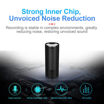 Q51 Intelligent HD Noise Reduction Remote Voice Control Recorder, Capacity:8GB(Black) - Recording Pen by buy2fix | Online Shopping UK | buy2fix