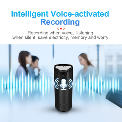 Q51 Intelligent HD Noise Reduction Remote Voice Control Recorder, Capacity:8GB(Black) - Recording Pen by buy2fix | Online Shopping UK | buy2fix