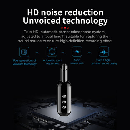 D3 AI Smart High-definition Noise Reduction Voice Recorder, Capacity:128GB(Black) - Recording Pen by buy2fix | Online Shopping UK | buy2fix