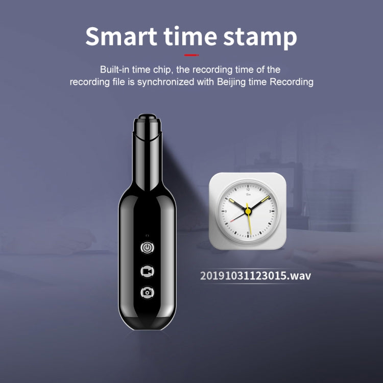 D3 AI Smart High-definition Noise Reduction Voice Recorder, Capacity:128GB(Black) - Recording Pen by buy2fix | Online Shopping UK | buy2fix