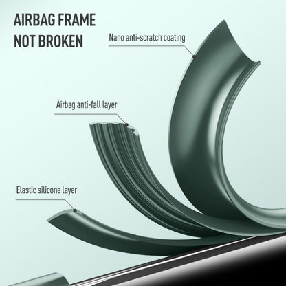 For Xiaomi Redmi Note 11 Pro Airbag Shockproof Protective Phone Case(Cyan-blue) by buy2fix